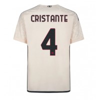 AS Roma Bryan Cristante #4 Bortatröja 2023-24 Korta ärmar